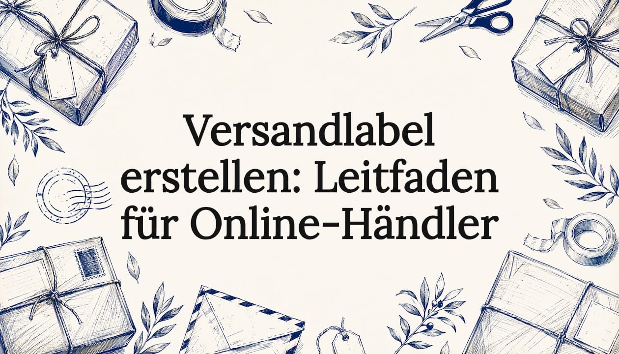 Versandlabel erstellen: Leitfaden für Online-Händler