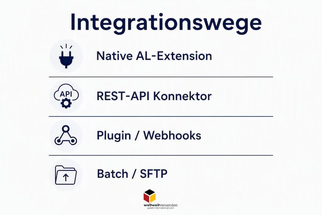 Übersicht der Integrationsmöglichkeiten für Dynamics 365