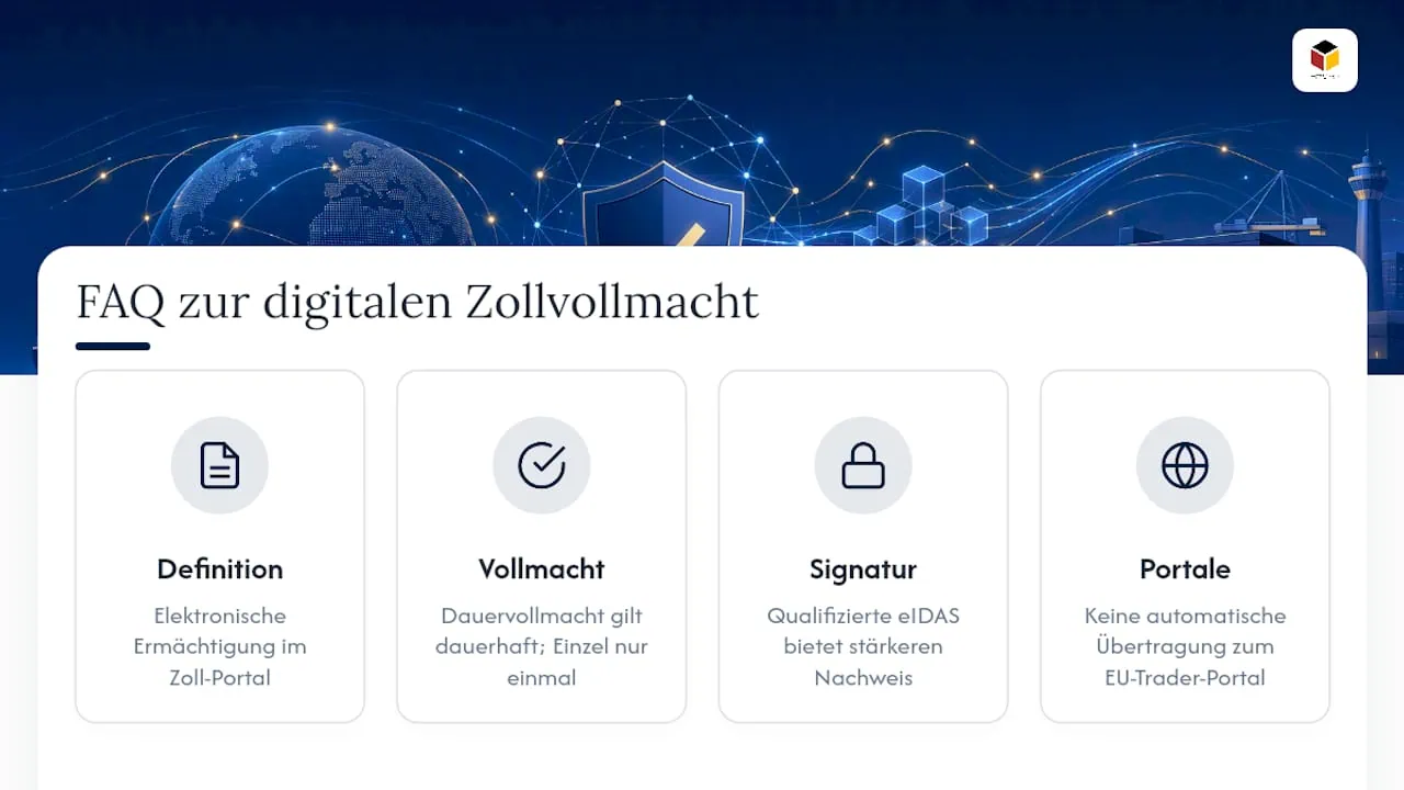 الأسئلة الشائعة حول ترخيص الجمارك الرقمي - مخطط عام