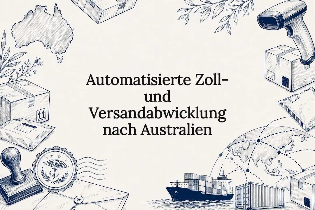 Automated customs and shipping clearance to Australia