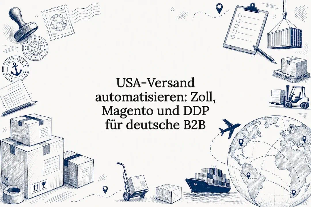Automating US shipping: Customs, Magento and DDP for German B2B