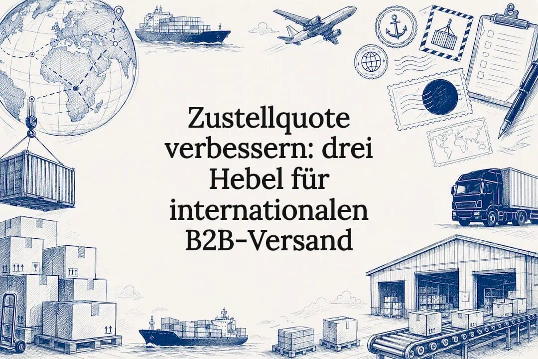 Improving delivery rates: three levers for international B2B shipping