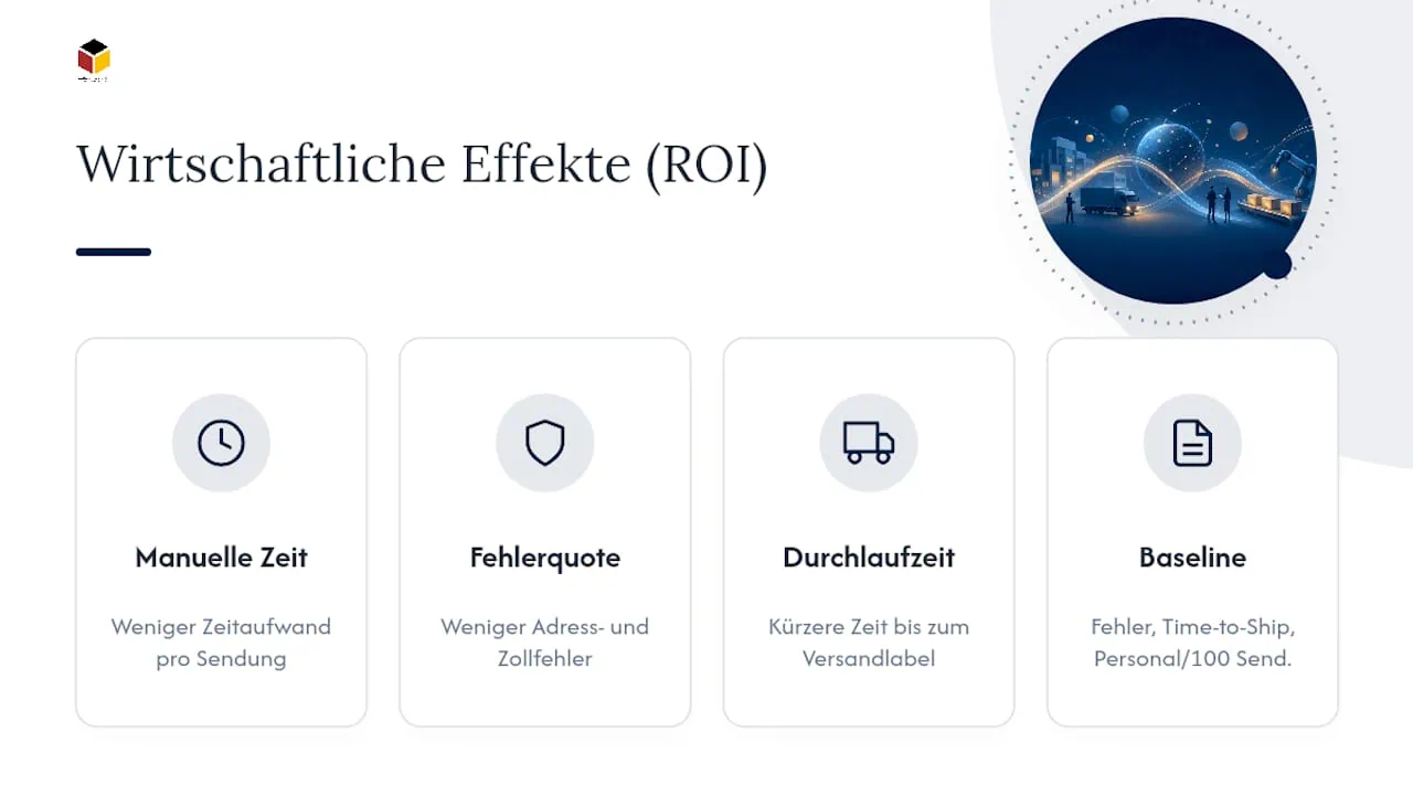 Welchen ROI bringt eine ERP-Versandintegration? — overview diagram