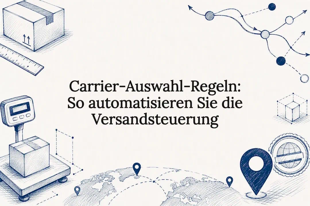 Carrier-Auswahl-Regeln: So automatisieren Sie die Versandsteuerung