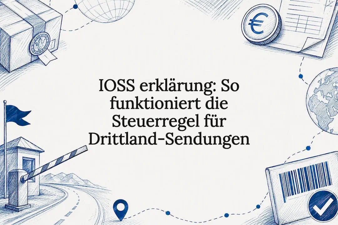 IOSS erklärung: So funktioniert die Steuerregel für Drittland-Sendungen