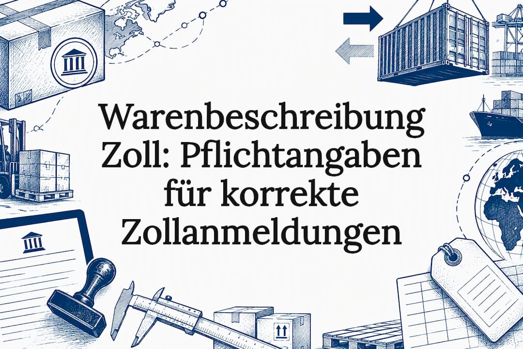 Warenbeschreibung Zoll: Pflichtangaben für korrekte Zollanmeldungen
