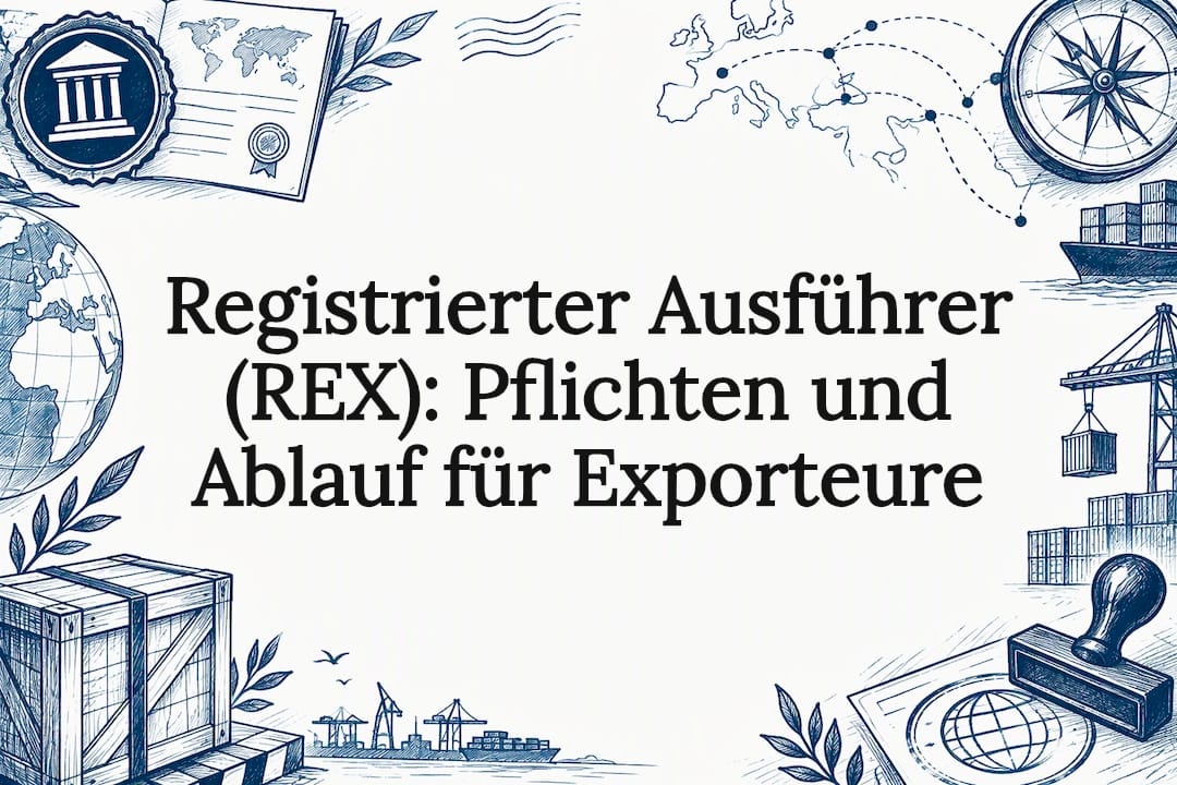 Registrierter Ausführer (REX): Pflichten und Ablauf für Exporteure