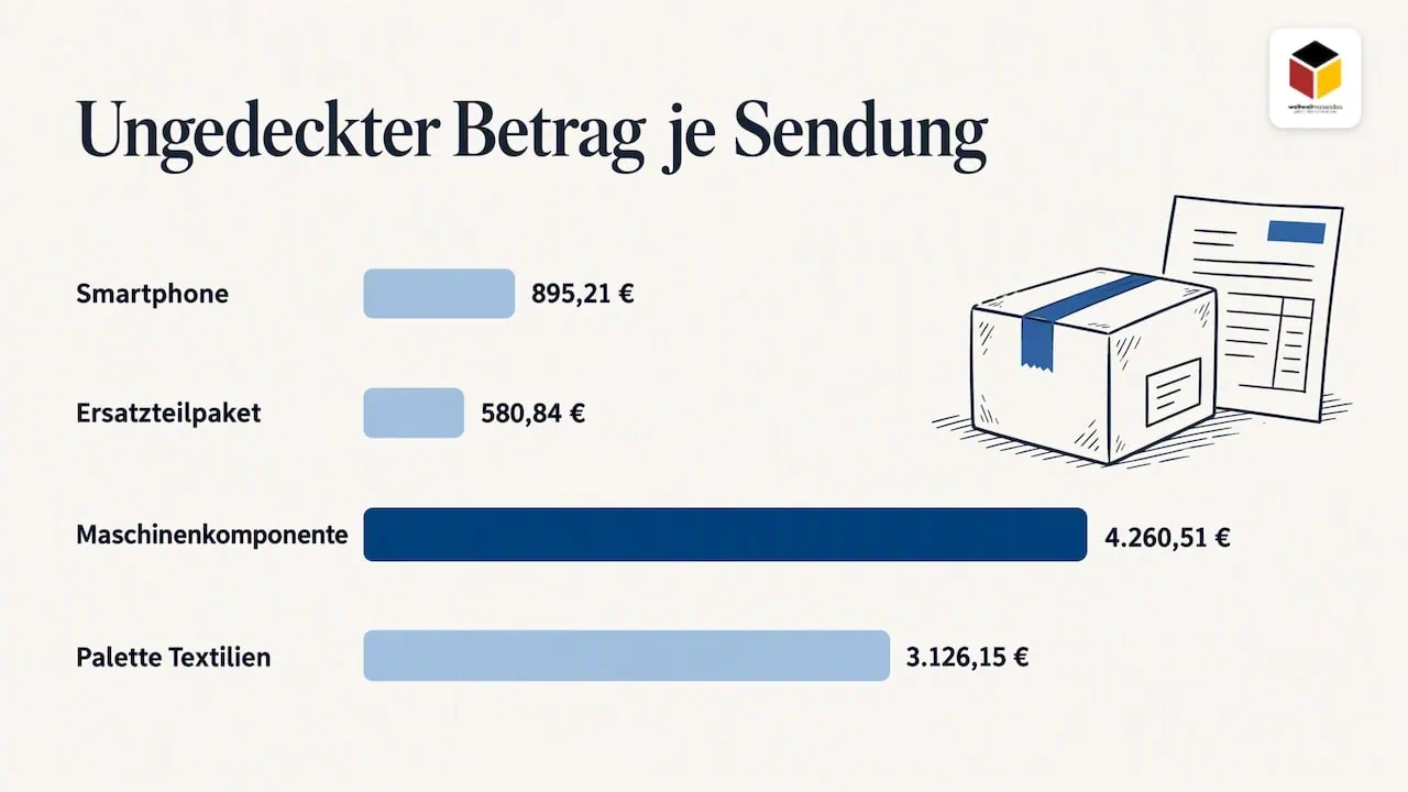 Warum die Haftung des Paketdienstes nicht reicht — overview diagram