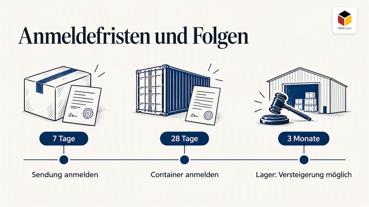 Anmeldefristen und Versteigerungsrisiko im Zeitverlauf