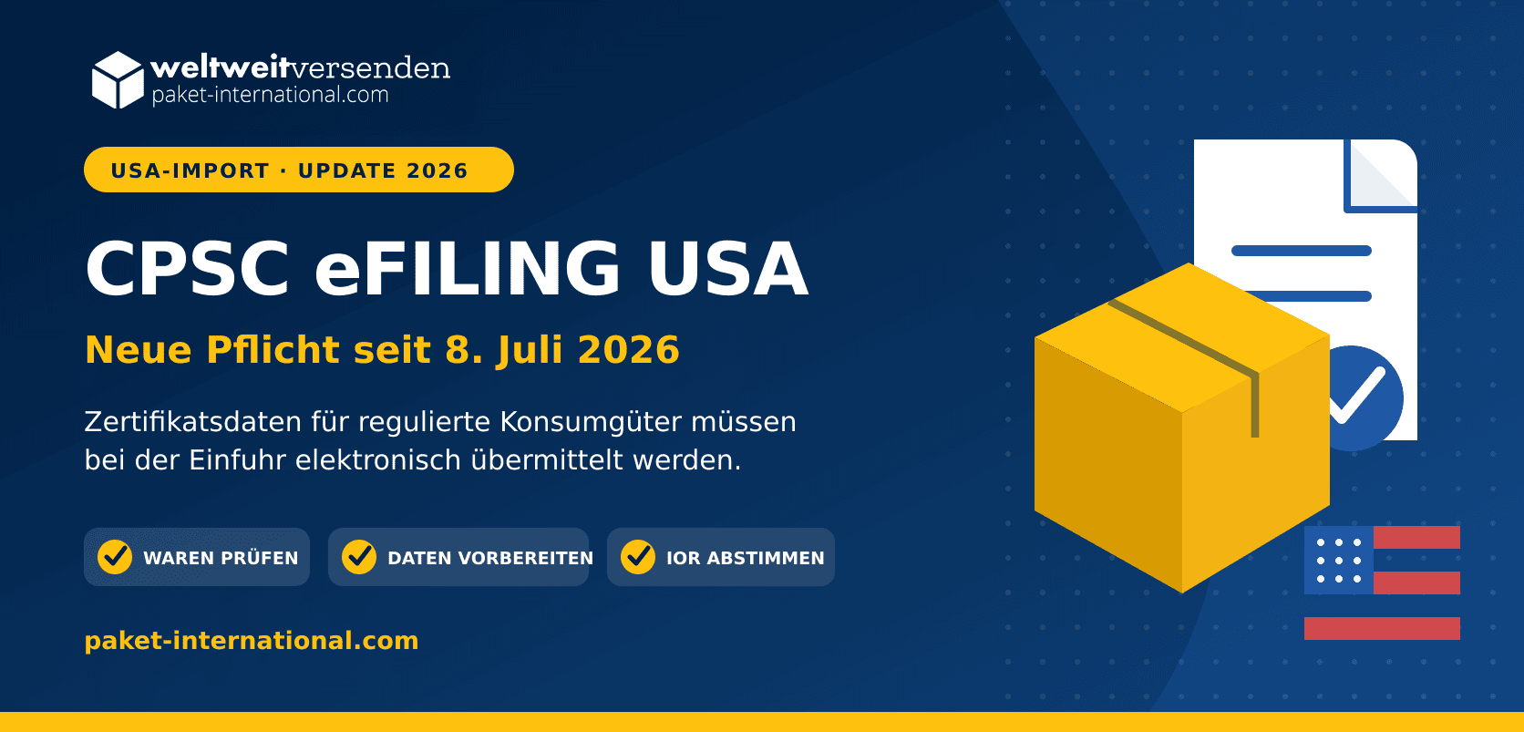 CPSC eFiling since July 8, 2026
