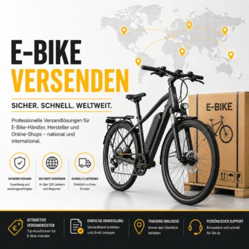 Expédition de vélos électriques - au niveau national et international