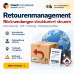 Returns management for global logistics