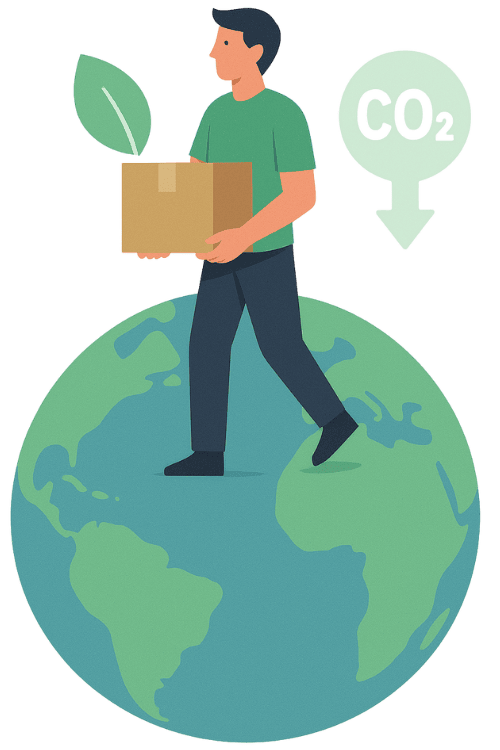 Nachhaltig international versenden