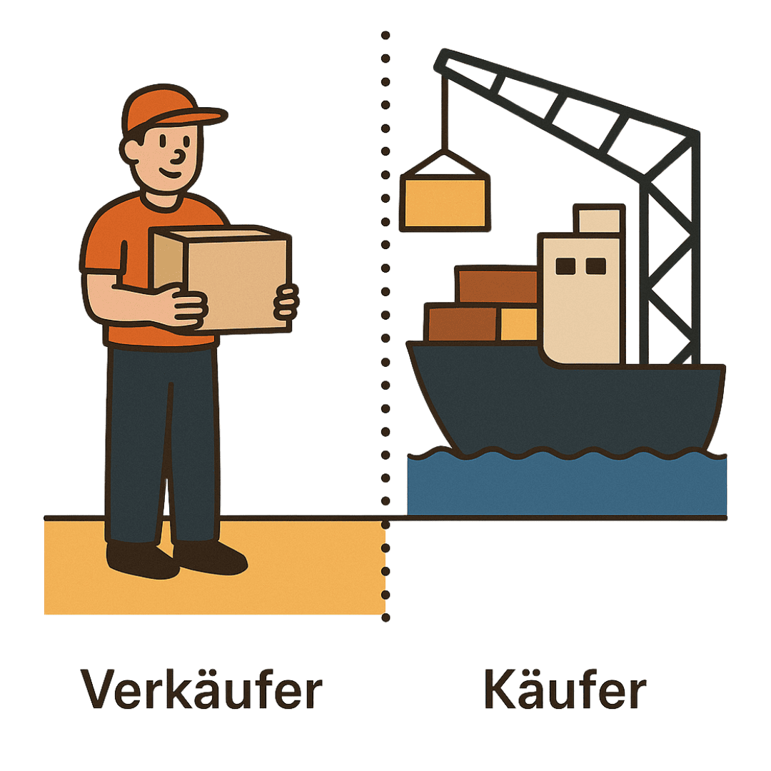 FAS – Free Alongside Ship (Frei Längsseite Schiff)