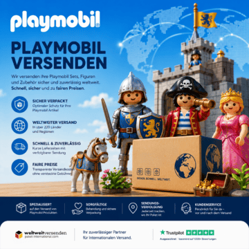 Spedizione sicura di Playmobil - in tutto il paese e nel mondo.